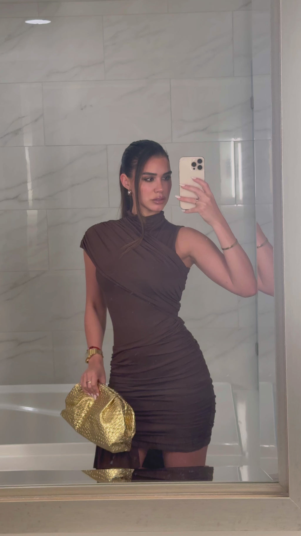 Mocha dress